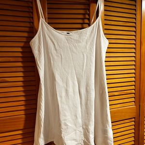 White tank dress